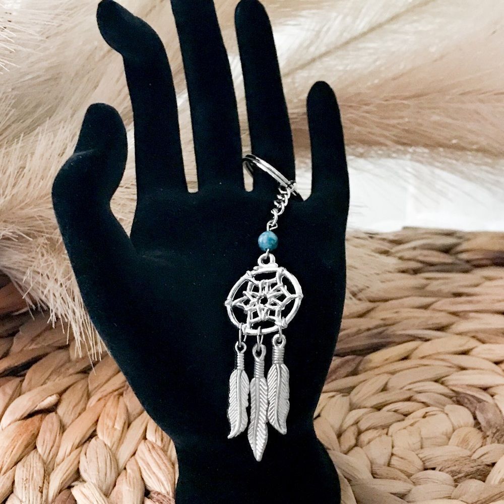 Boho Southwestern Dream Catcher Keychain